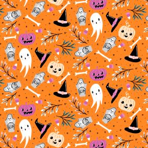 By The Glow Of The Moon - Witching hour - Menacing - Halloween - in stock - C&S - Dominika Godette - DG101 - ME2 - Orange