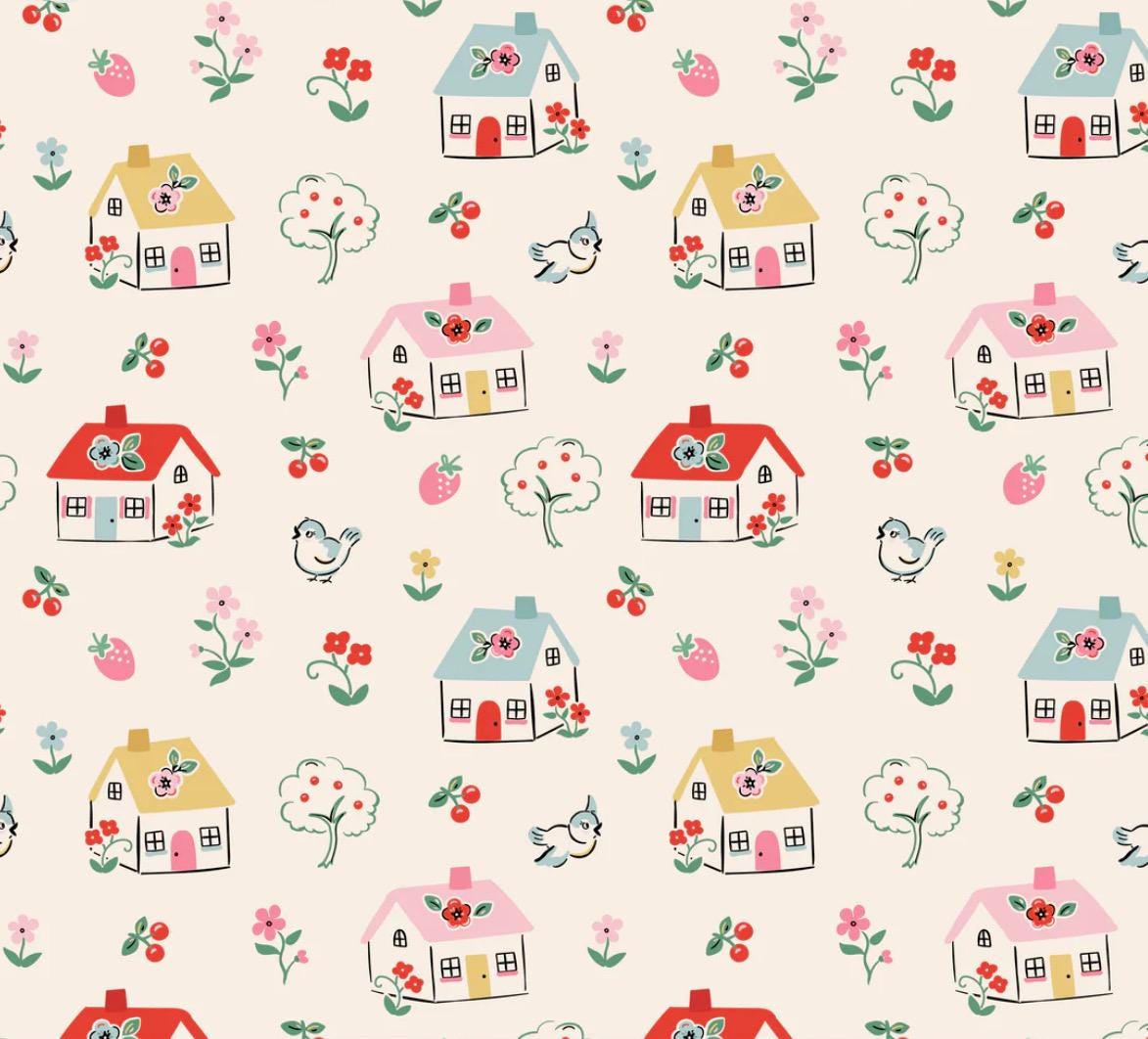 Preorder Home sweet home 21 Fat quarters / 1/2 yards| Poppie cotton | Elea Lutz | vintage | shipping early Jan 2025 - FREE US shipping