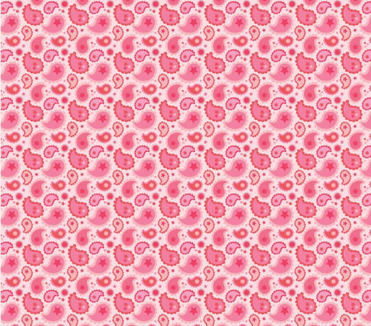 Calico Cowgirls - Poppie cotton Lori woods | in stock - Paisley & Poppy - floral - pink CW24821