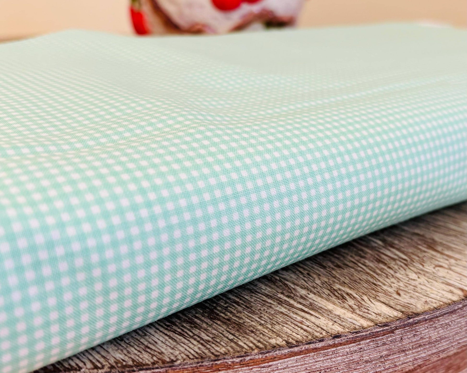 1/16” micro Gingham mint | Riley Blake Designs | C445 | 100% cotton | design by RBD | in stock