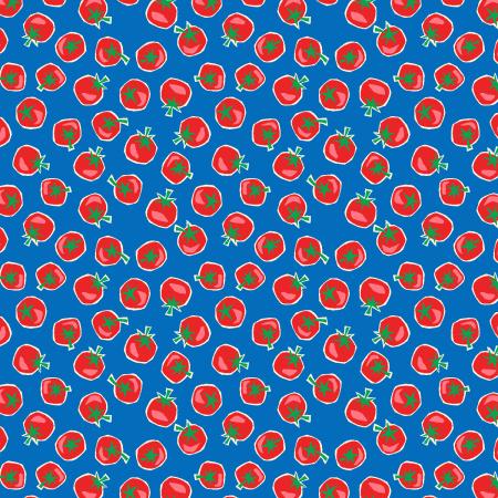 LV802-HE4 In The Vegetable Garden - Cherry Tomato - Heirloom Fabric Cotton+Steel Fabrics | Loes van Oosten - in stock