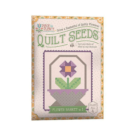 Preorder** Piece and plenty - All 4 Lori Holt Quilt Seeds Pattern full set | Bee in my Bonnet | RBD | in stock Dec '24