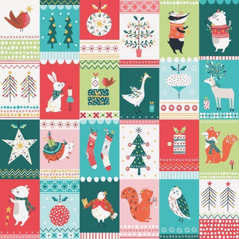 Forest friends panel| Dashwood studios | in stock | Ali brooks | holiday brights