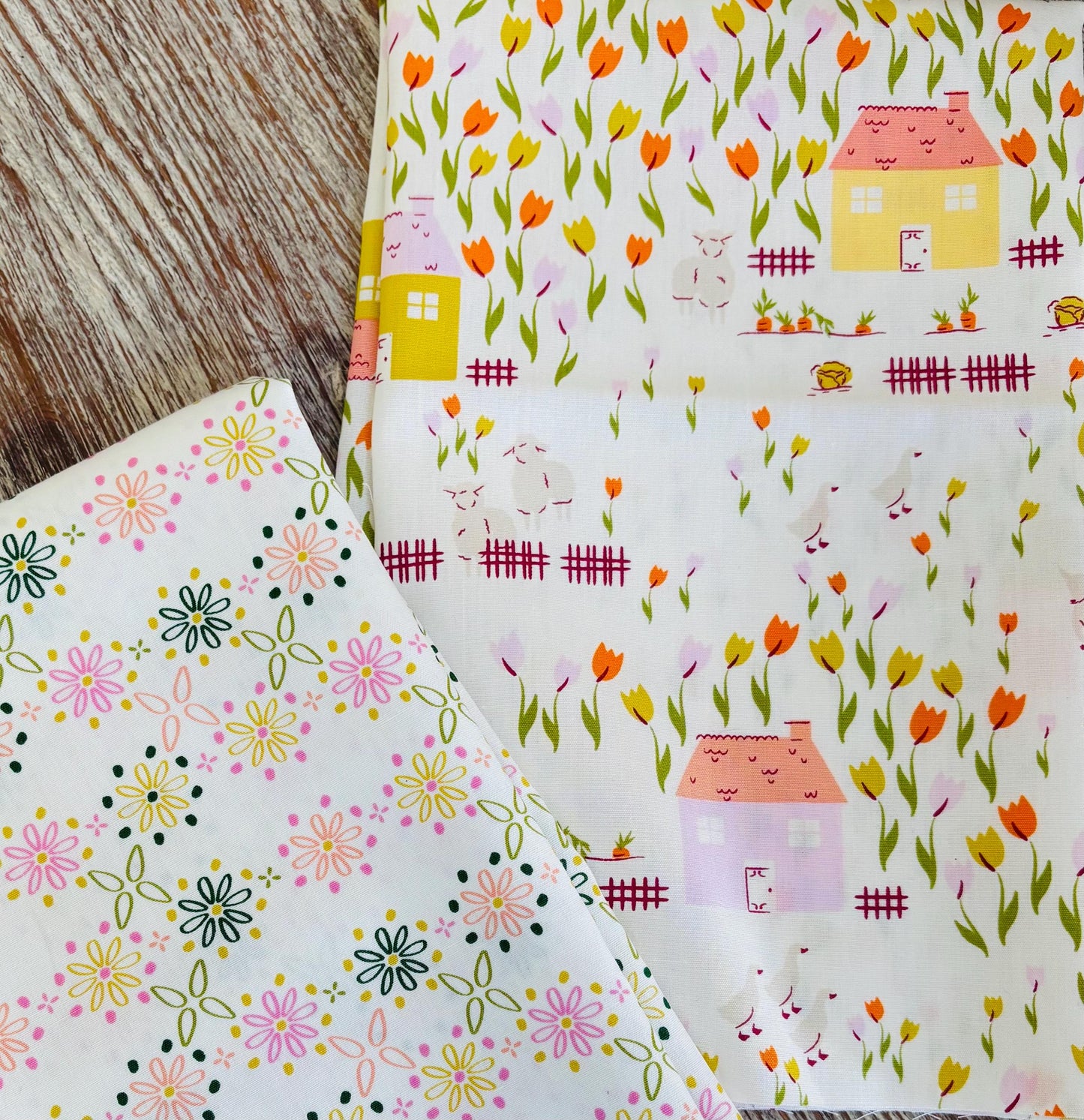 Cottage Grove 11 FQ mini bundle | Pure solids | spring vibes | rustic AGF Home sweet home Poppie cotton farmyard ducks