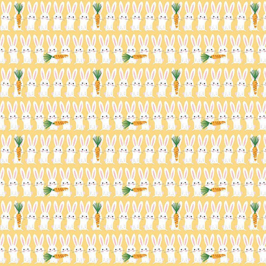 SWEET PURRENNIALS - Bunny stripe STELLA-DLW3108 Sunshine in stock - Easter - Buuny - Dear Stella - Leezaworks