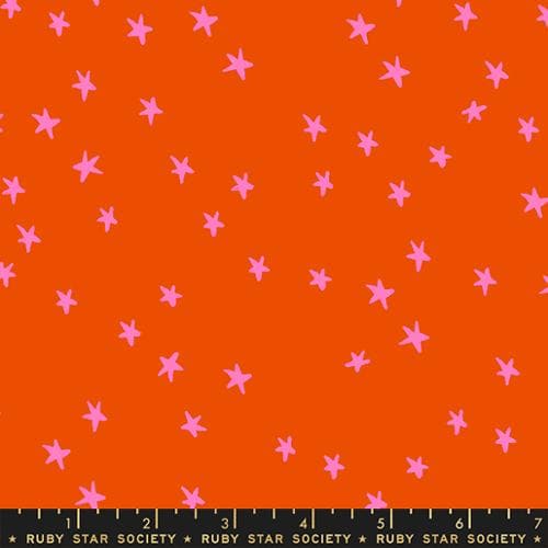 Starry Warm Red RS4109 53 Ruby Star society | In stock - Blender deep red pink stars - Alexia Abegg