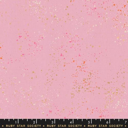 Speckled peony RS5027 67m Ruby Star | In stock - Blender pink metallic - Rashida Coleman Hale