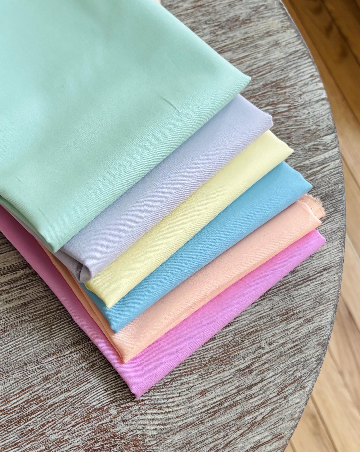 Classic Easter colors AGF blenders | Fat quarters / 1/2 yards bundles 6 fabrics | Fast shipping | Pure solids | spring basket