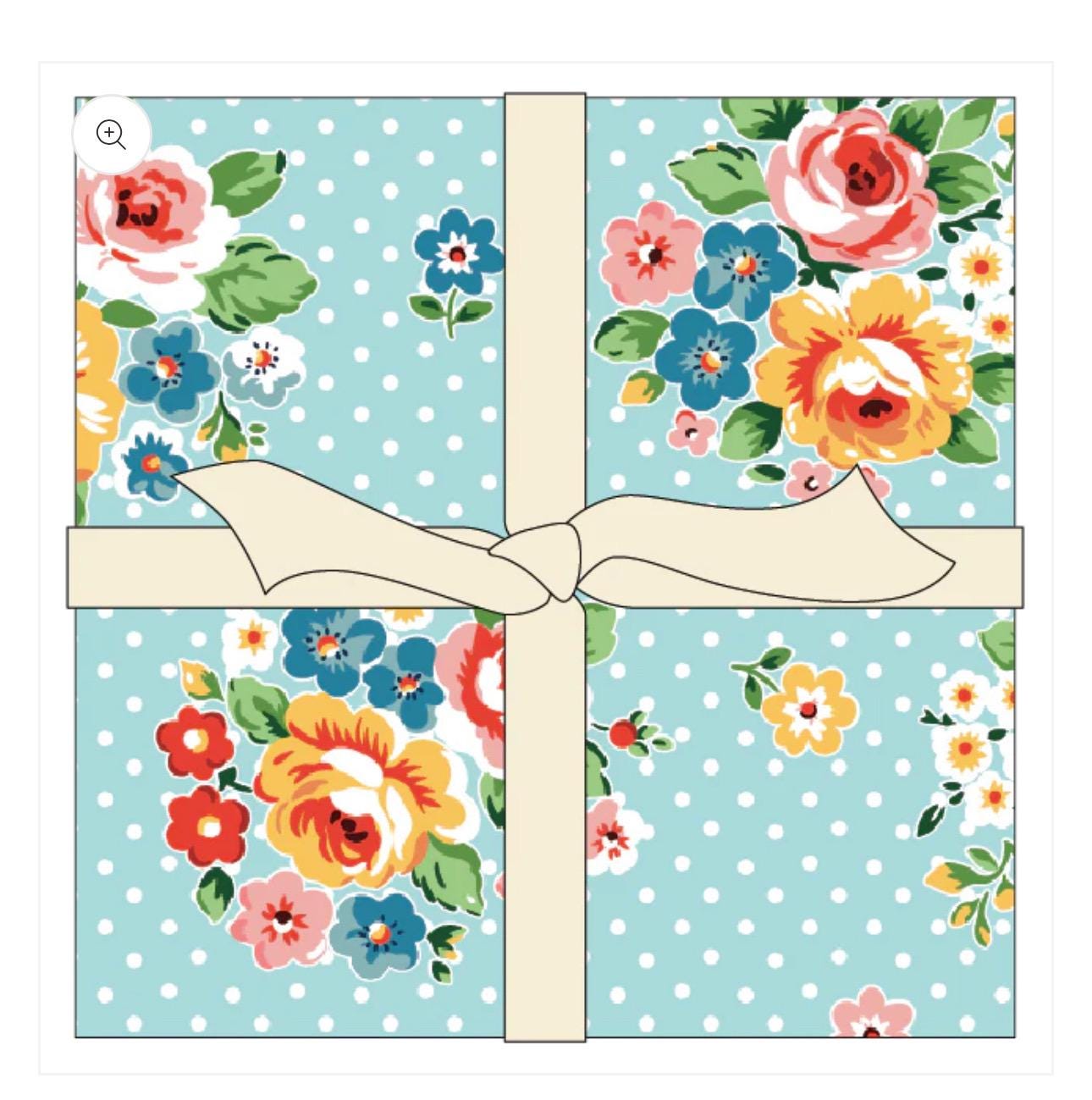 Preorder** 5" Flower market Precuts 42 Prints | Poppie cotton | Elea Lutz | vintage | shipping Sept