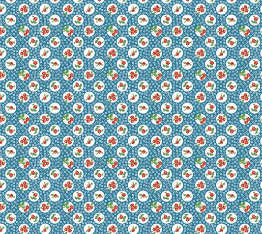 Preorder** Flower Market Pocket posies blue | Poppie cotton | Elea Lutz | vintage | ship Sept '25 FM25418