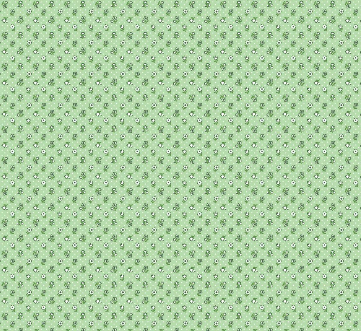 Preorder** Flower Market Flower Freckles green | Poppie cotton | Elea Lutz | vintage | ship Sept '25 FM25422