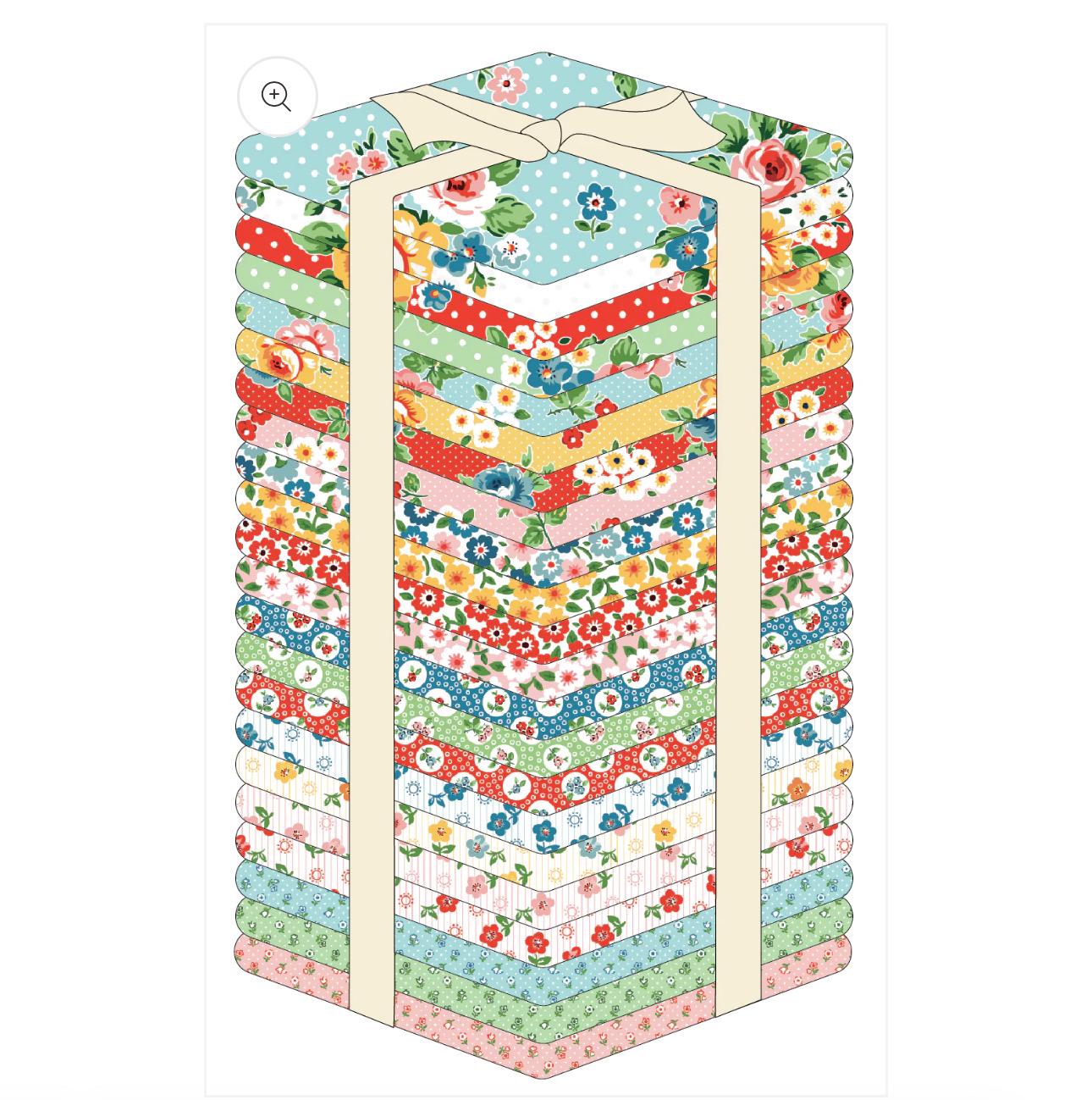 Preorder** Flower Market Flower Freckles green | Poppie cotton | Elea Lutz | vintage | ship Sept '25 FM25422