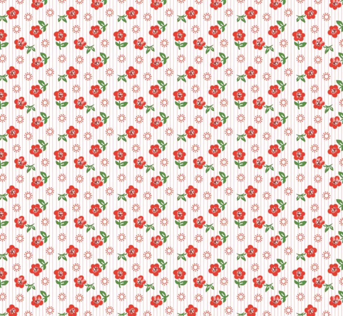 Preorder** 5" Flower market Precuts 42 Prints | Poppie cotton | Elea Lutz | vintage | shipping Sept