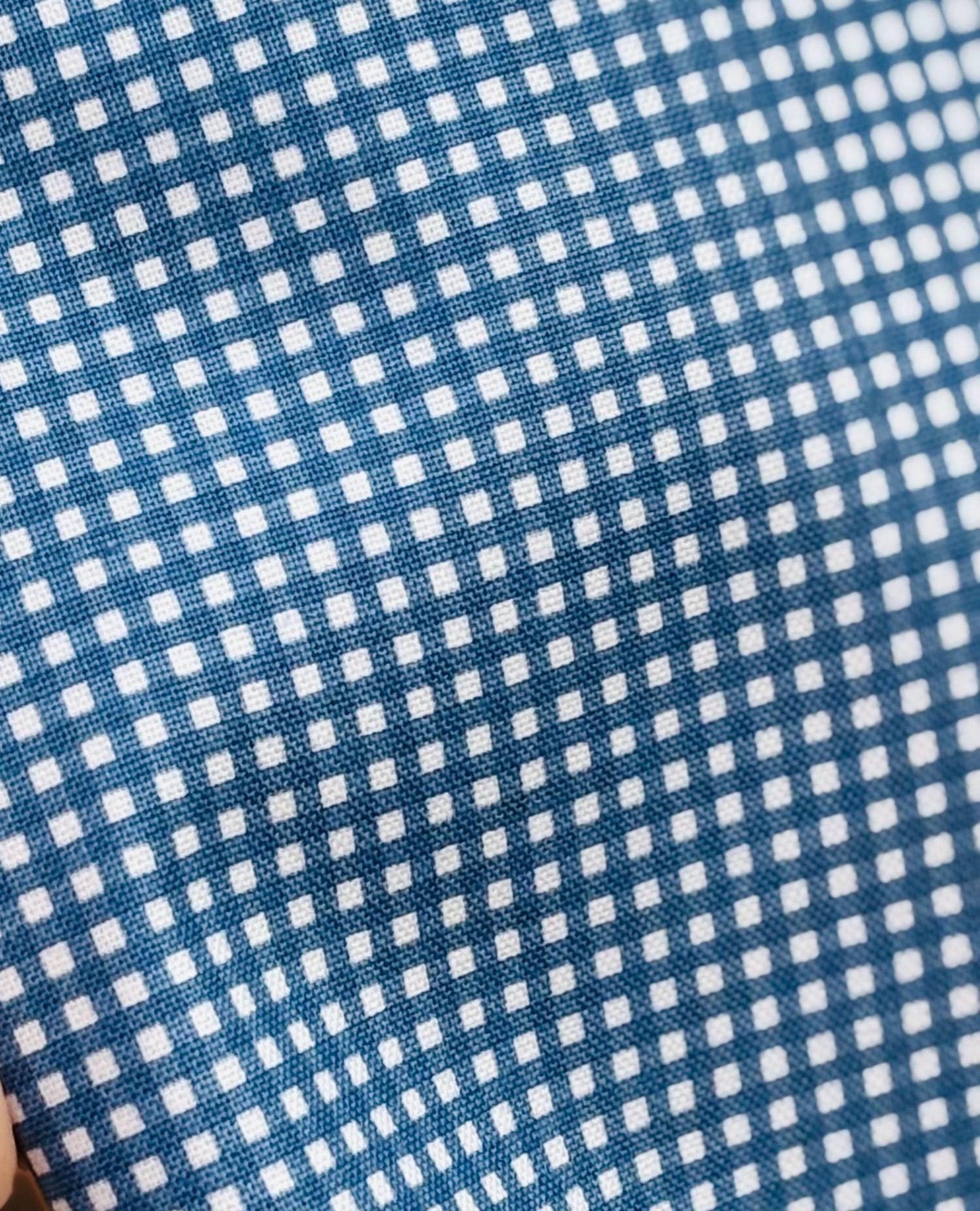 1/16” micro Gingham denim blue | Riley Blake Designs | C445 | 100% cotton | design by RBD | in stock