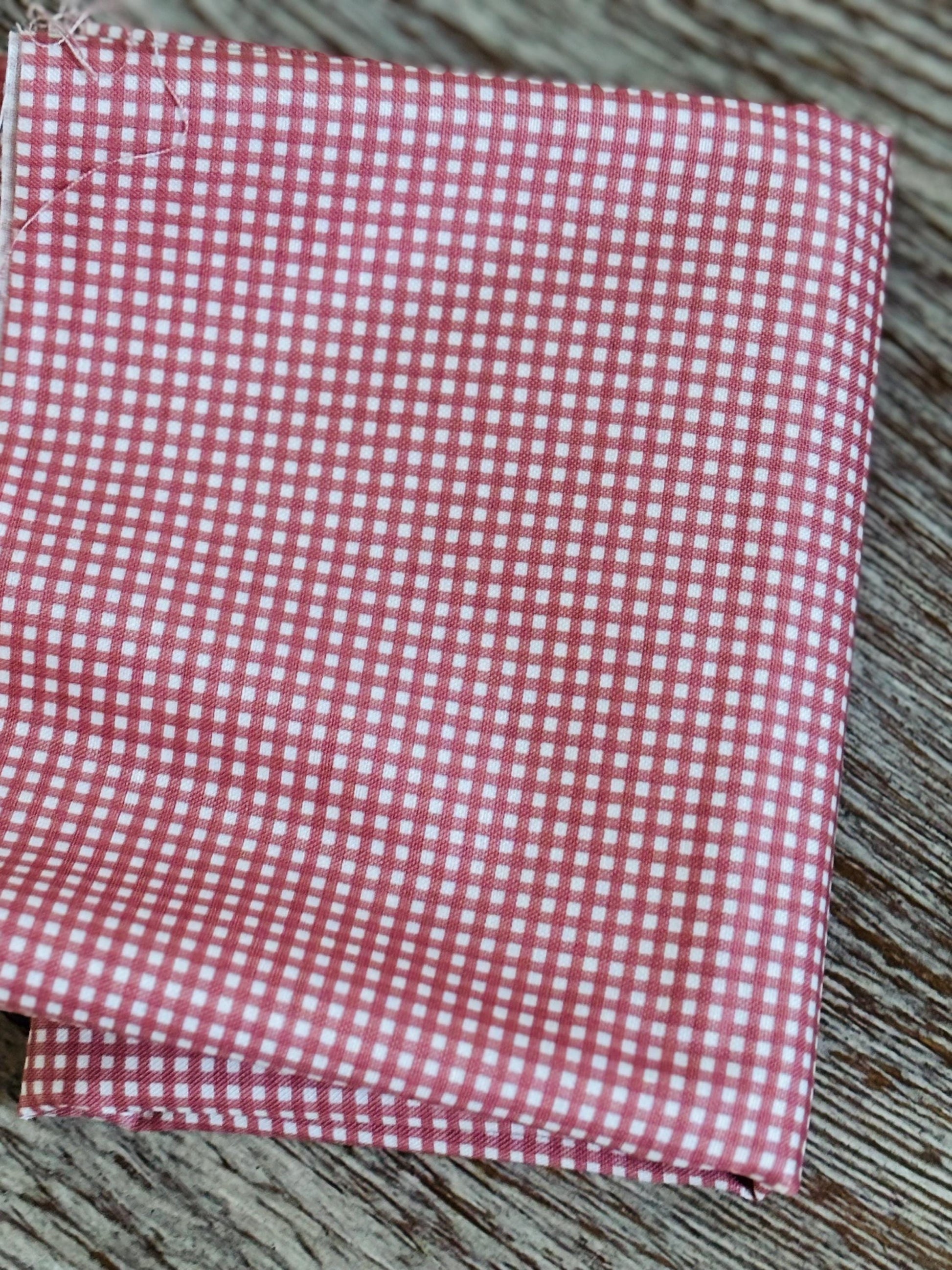 1/16” micro Gingham Canyon rose - light red / pink | Riley Blake Designs | C445 | 100% cotton | design by RBD | in stock