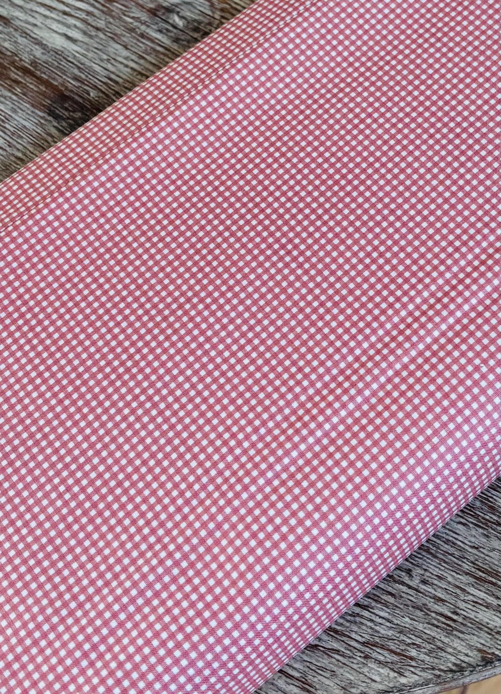1/16” micro Gingham Canyon rose - light red / pink | Riley Blake Designs | C445 | 100% cotton | design by RBD | in stock