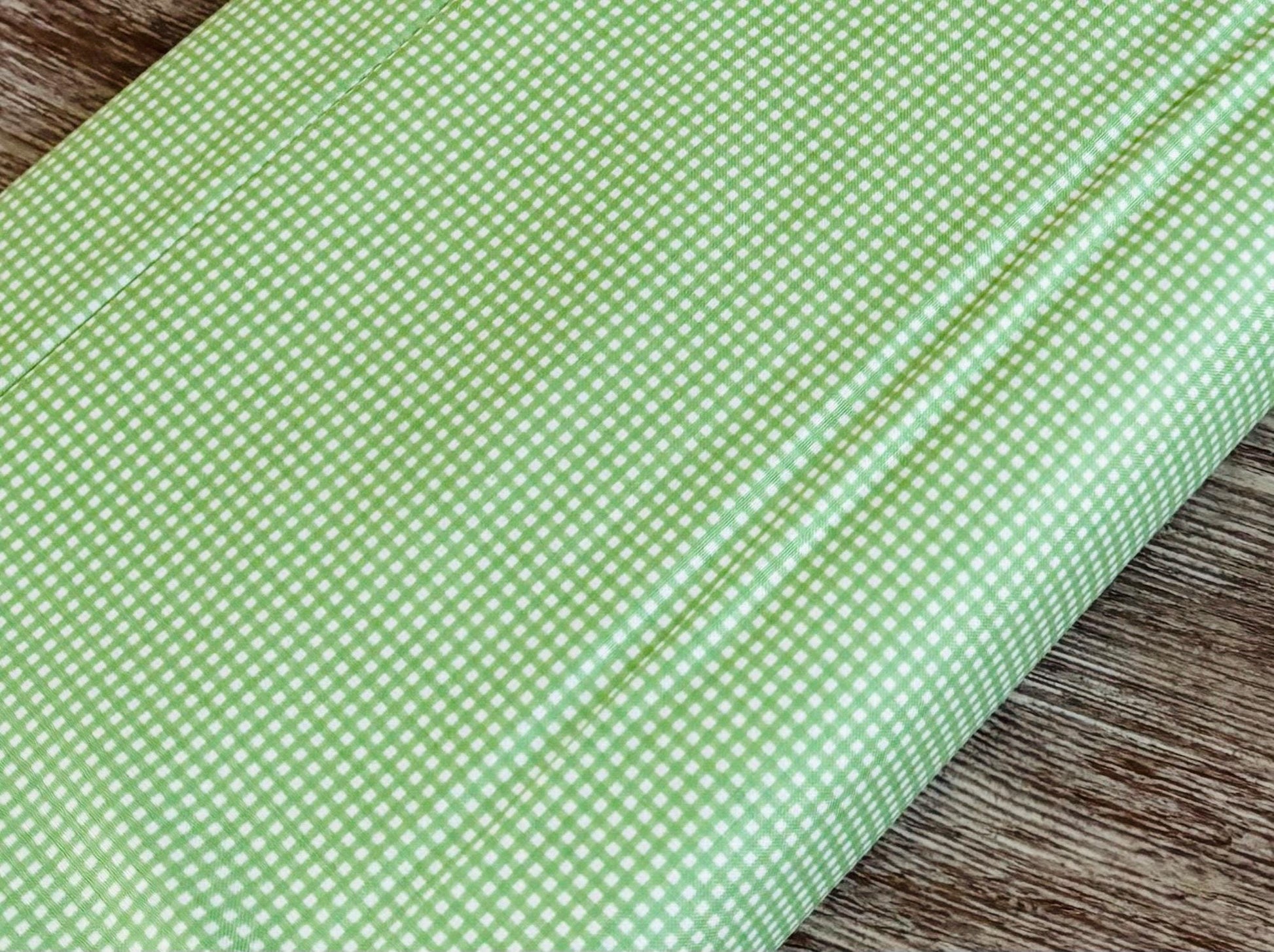 1/16” micro Gingham green | Riley Blake Designs | C445 | 100% cotton | design by RBD | in stock