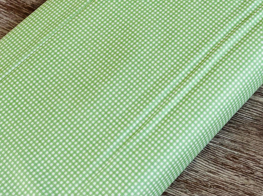 1/16” micro Gingham green | Riley Blake Designs | C445 | 100% cotton | design by RBD | in stock