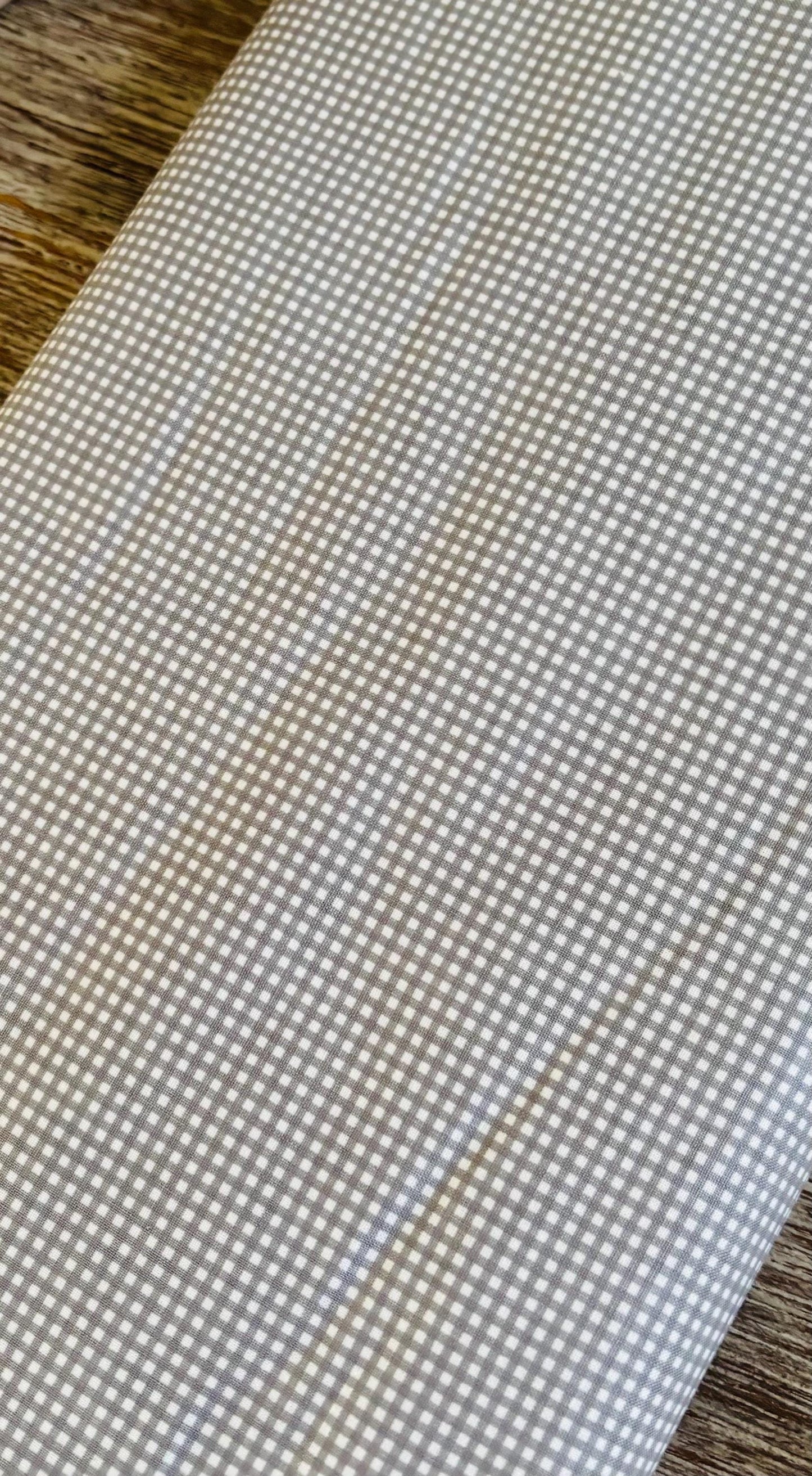 1/16” micro Gingham gray / pink | Riley Blake Designs | C445 | 100% cotton | design by RBD | in stock