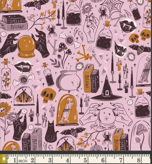 Witching Hour Eerie GHH13143 AGF Ghostly and haunted | 100% cotton | Sweet ’n Spookier | in stock | Halloween