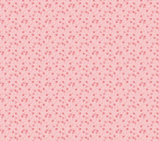 Frost and flurry | Frosted berries pink FL25610 | Poppie cotton | Sheri McCulley | vintage | In stock - holiday christmas