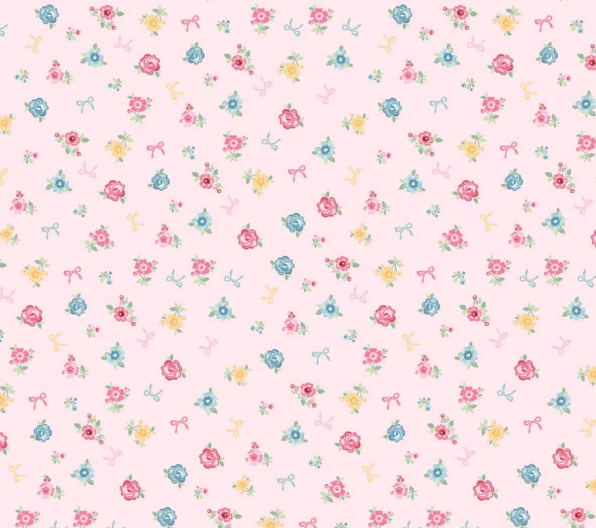 Rosy cheeks Welcome pink RC25251 | Poppie cotton | Rosy cheeks | vintage | in stock
