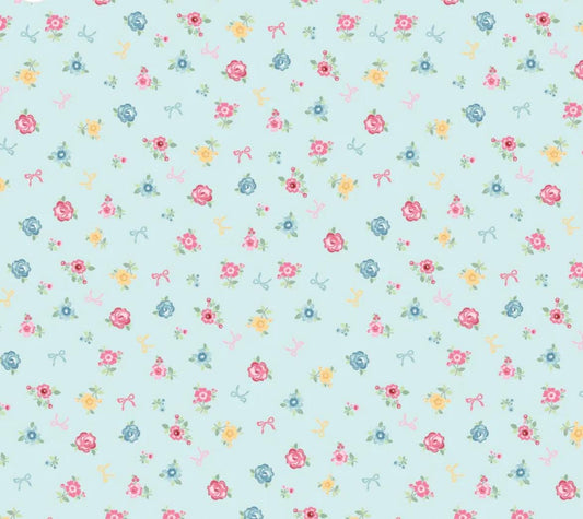 Rosy cheeks Welcome Blue RC25250 | Poppie cotton | Rosy cheeks | vintage | in stock