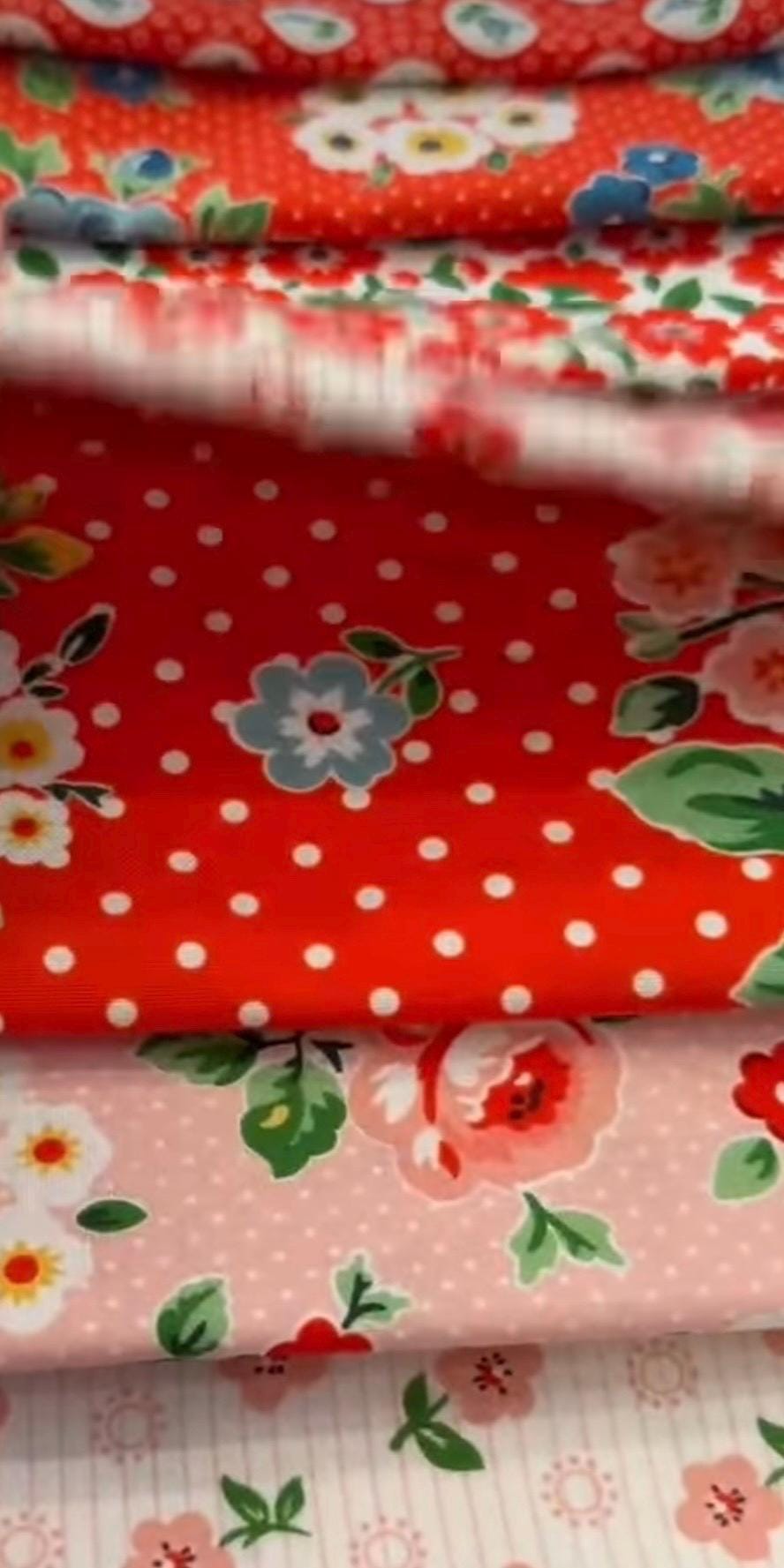 Flower Market 22 FQ / 1/2 yards| Poppie cotton | Elea Lutz | vintage | **preorder** FREE US shipping September