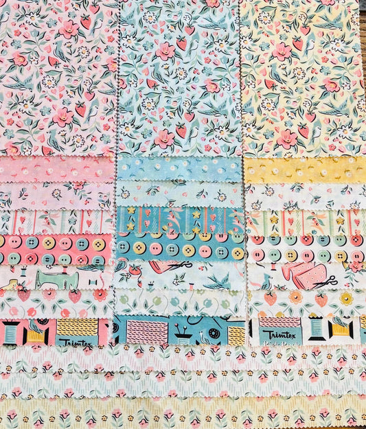 granny's sewing room 27 FQ | Poppie cotton | Sheri McCulley | vintage | **preorder** FREE US shipping Aug