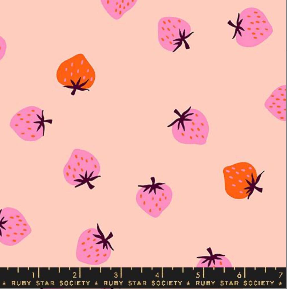 Strawberry pale peach RS3085 Ruby Star | In stock - Kimberly Kight - summer - Retro Kitsch