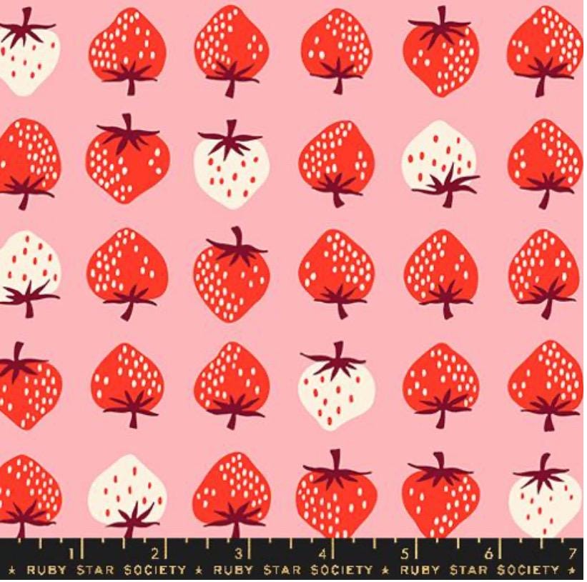 Strawberry Balmy RS3084 13 Ruby Star | In stock - Kimberly Kight - summer - Retro Kitsch