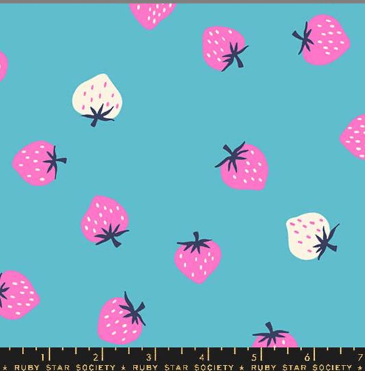 Strawberry turquoise RS3085 Ruby Star | In stock - Kimberly Kight - summer - Retro Kitsch