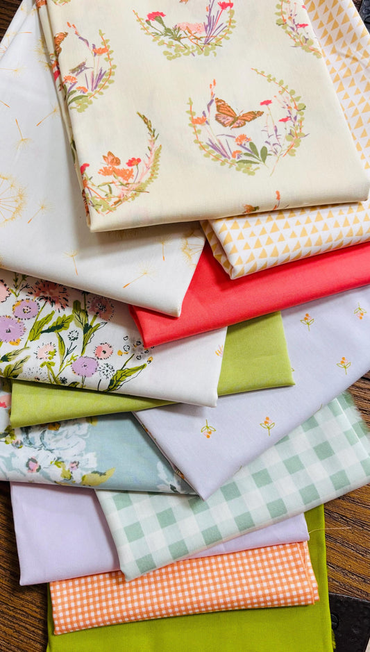 Midsummer mini bundle - in stock - 12 fat quarters | Sharon Holland | spring | AGF
