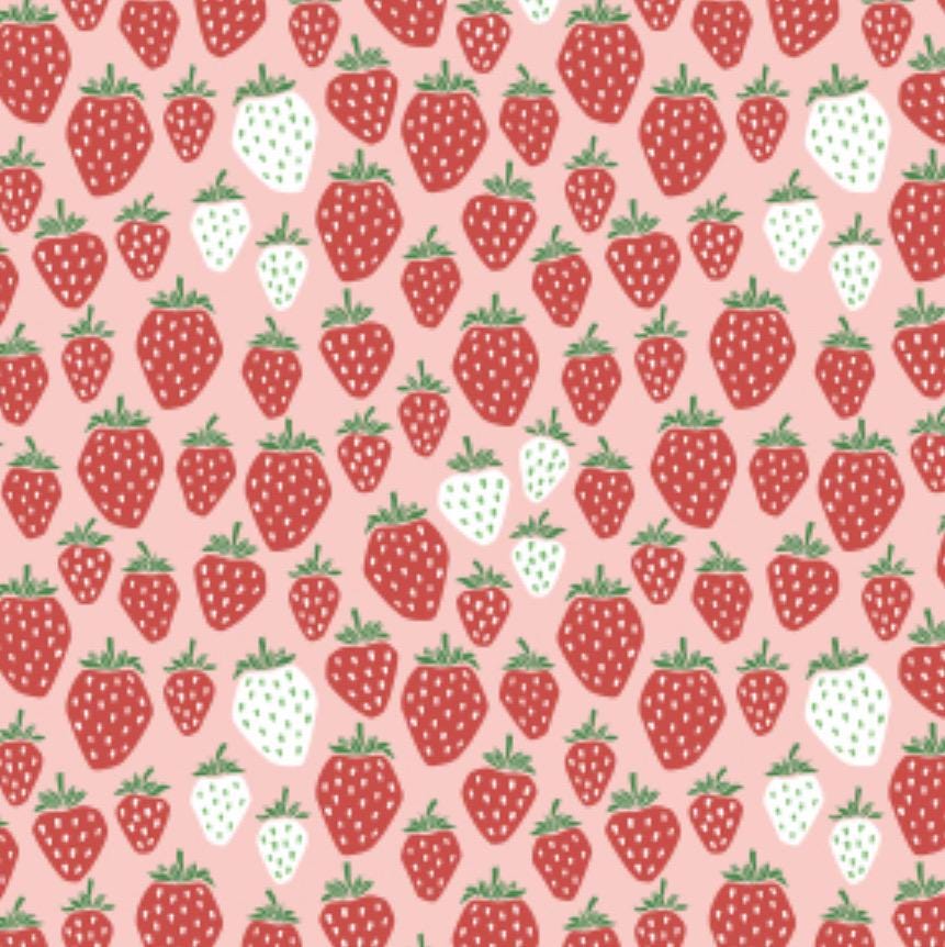 Under the Apple Tree II - 10 piece FQ bundle - Strawberry | Cotton+Steel Fabrics | Loes van Oosten