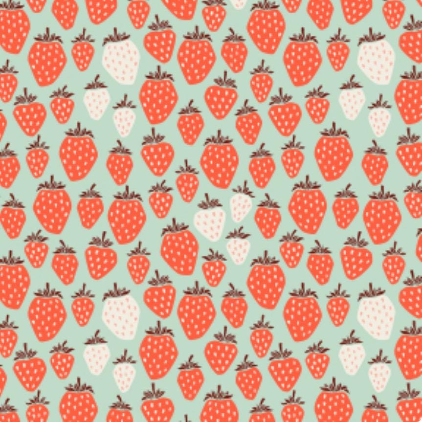 Under the Apple Tree II - 10 piece FQ bundle - Strawberry | Cotton+Steel Fabrics | Loes van Oosten