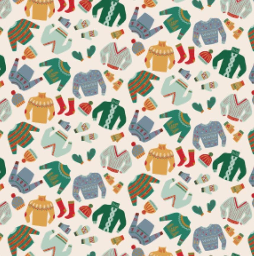 Snow day fun - RJR - Christmas - holiday - YX200 - wa1 - Yuan Xu - warmth - in stock