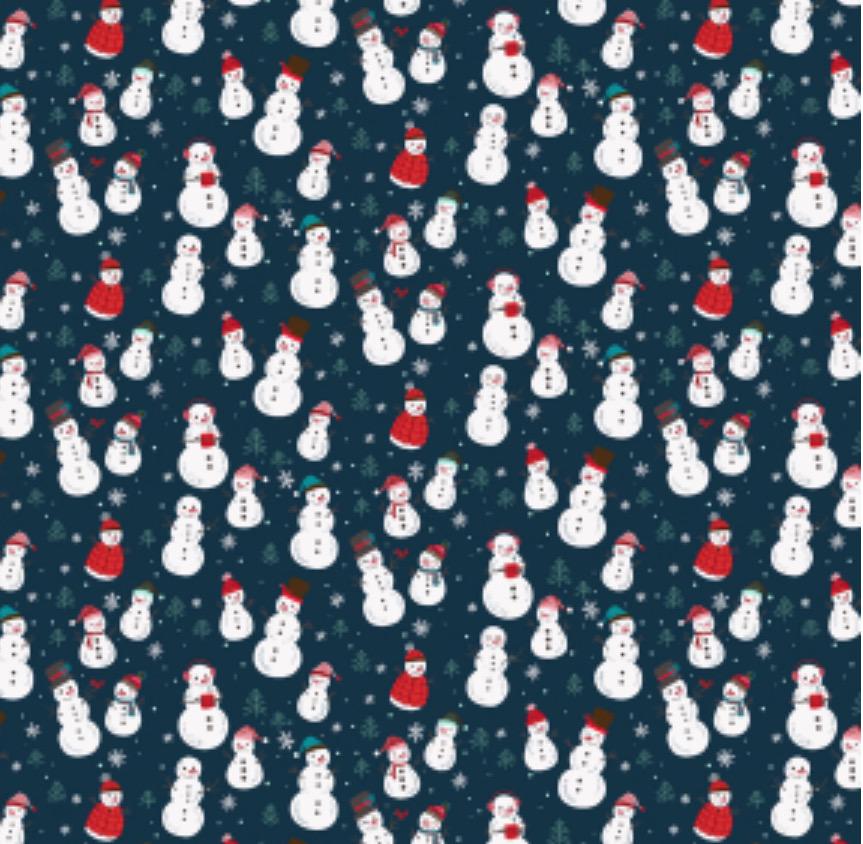 Snow day fun - RJR - Christmas - holiday - YX200 - cn2 - Yuan Xu - cold night - in stock snowman
