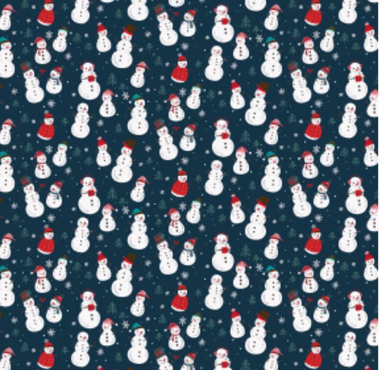 Snow day fun - RJR - Christmas - holiday - YX200 - cn2 - Yuan Xu - cold night - in stock snowman