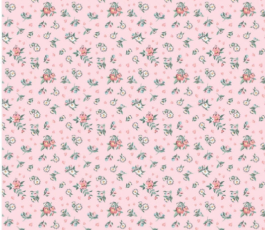 preorder** Hearts & Posies pink granny's sewing room GS25918 | Poppie cotton | Sheri McCulley | vintage shipping Aug '25