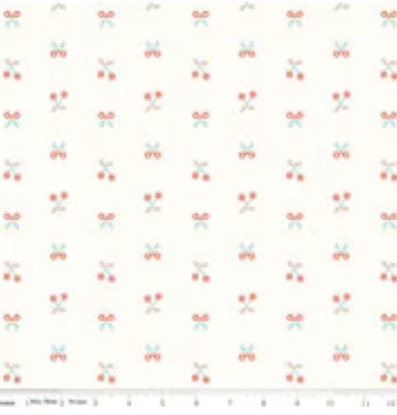 Sunsetridge by Minki Kim | C15733 | Fast shipping | summer vintage RBD Scissors cream