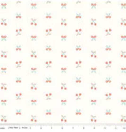 Sunsetridge by Minki Kim | C15733 | Fast shipping | summer vintage RBD Scissors cream