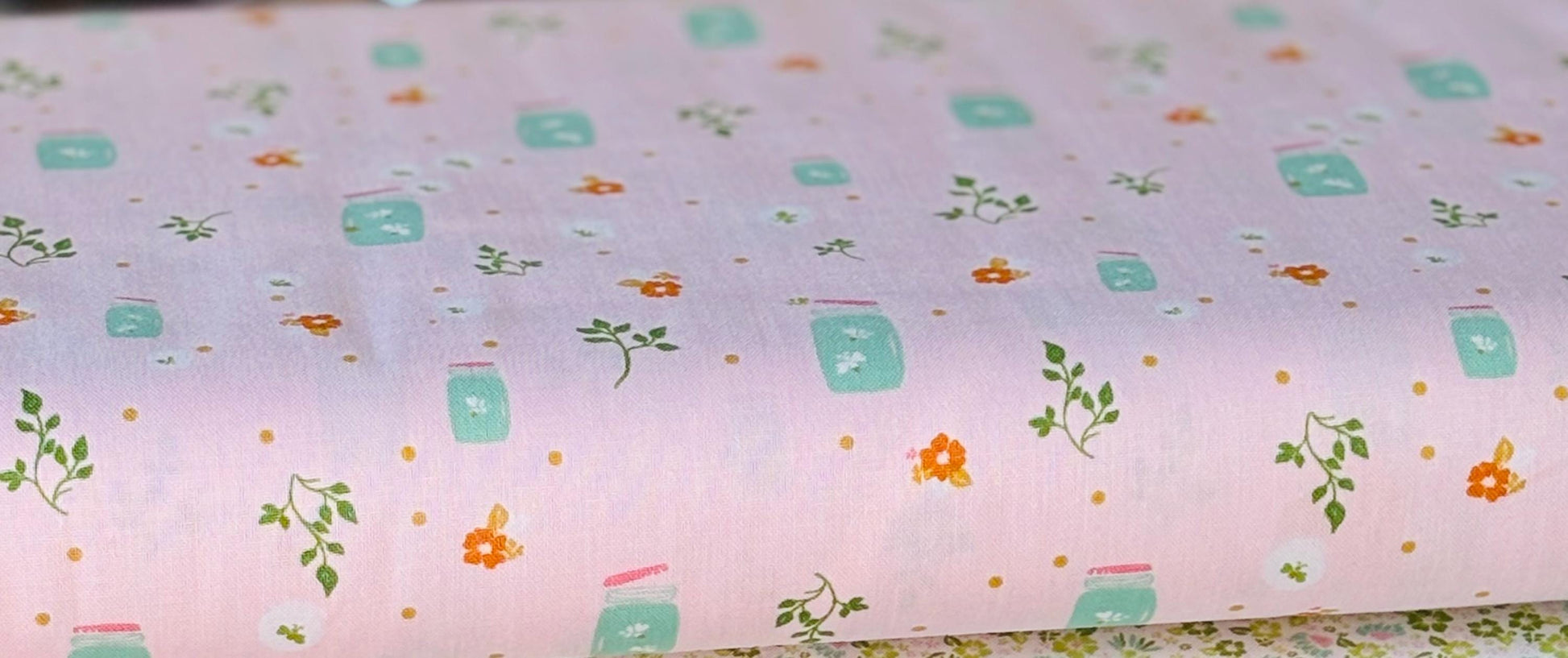 Summer Skies and Fireflies pink | Gracey Larson | C16373 | Fast shipping | summer vintage