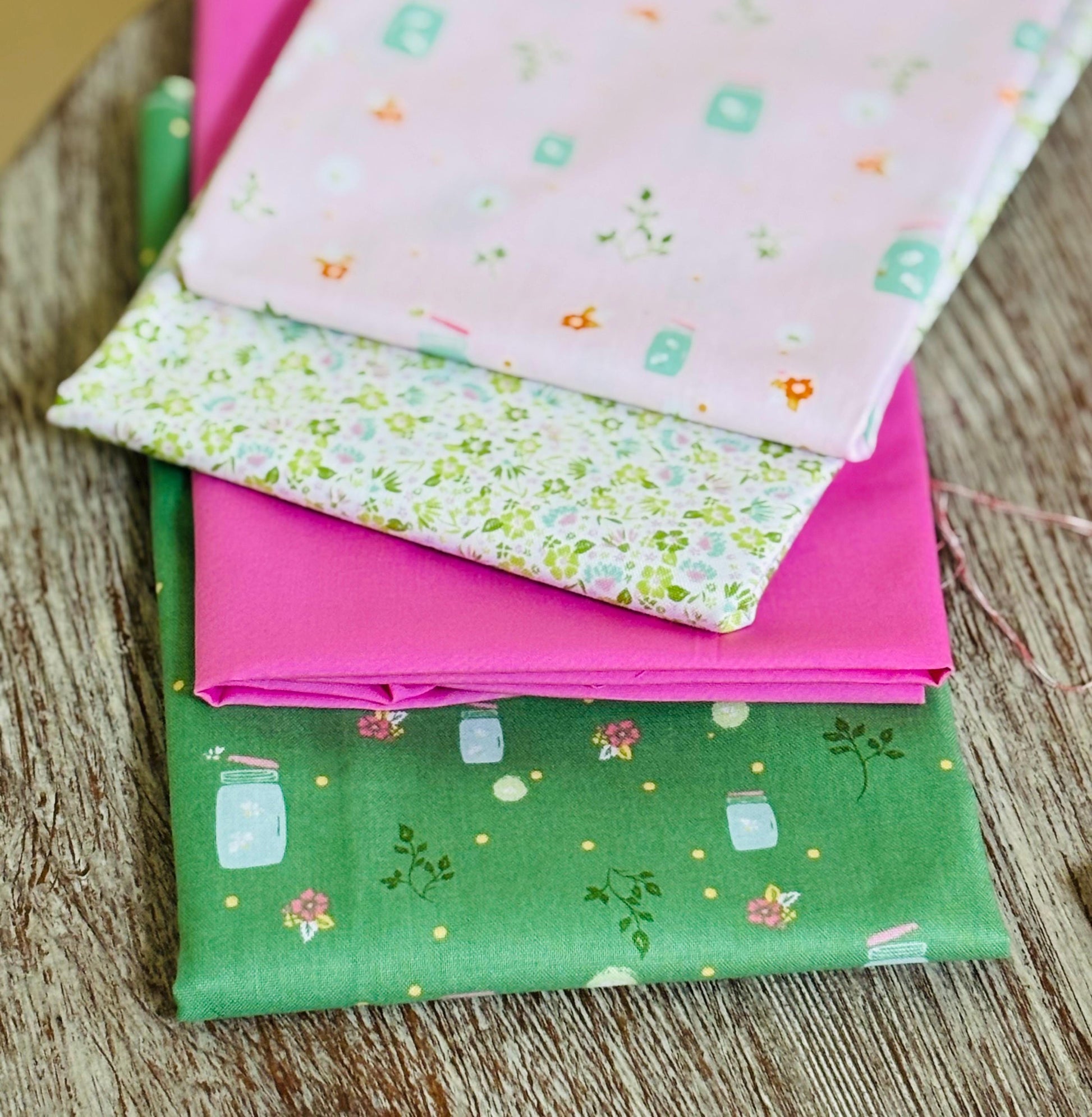 Summer Skies and Fireflies and more mini bundle | Gracey Larson | 16 x fq bundle | summer vintage