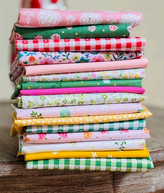 Summer Skies and Fireflies and more mini bundle | Gracey Larson | 16 x fq bundle | summer vintage