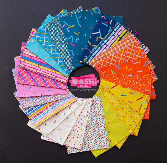 Preorder Washi plus 23 Fat quarter bundle | Ruby star l Rashida Coleman Hale | 18" x 22" x 23 or half yard shipping late Aug / early Sept