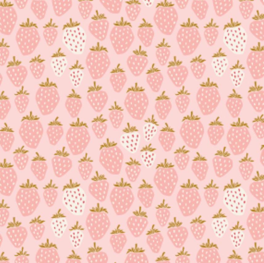 Under the Apple Tree II - 10 piece FQ bundle - Strawberry | Cotton+Steel Fabrics | Loes van Oosten