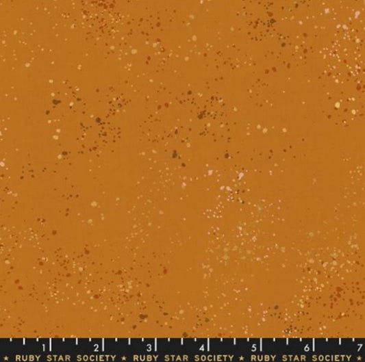 Speckled Metallic Earth RS5027 26M Ruby Star | In stock - Blender pumpkin gold metallic - Rashida Coleman Hale