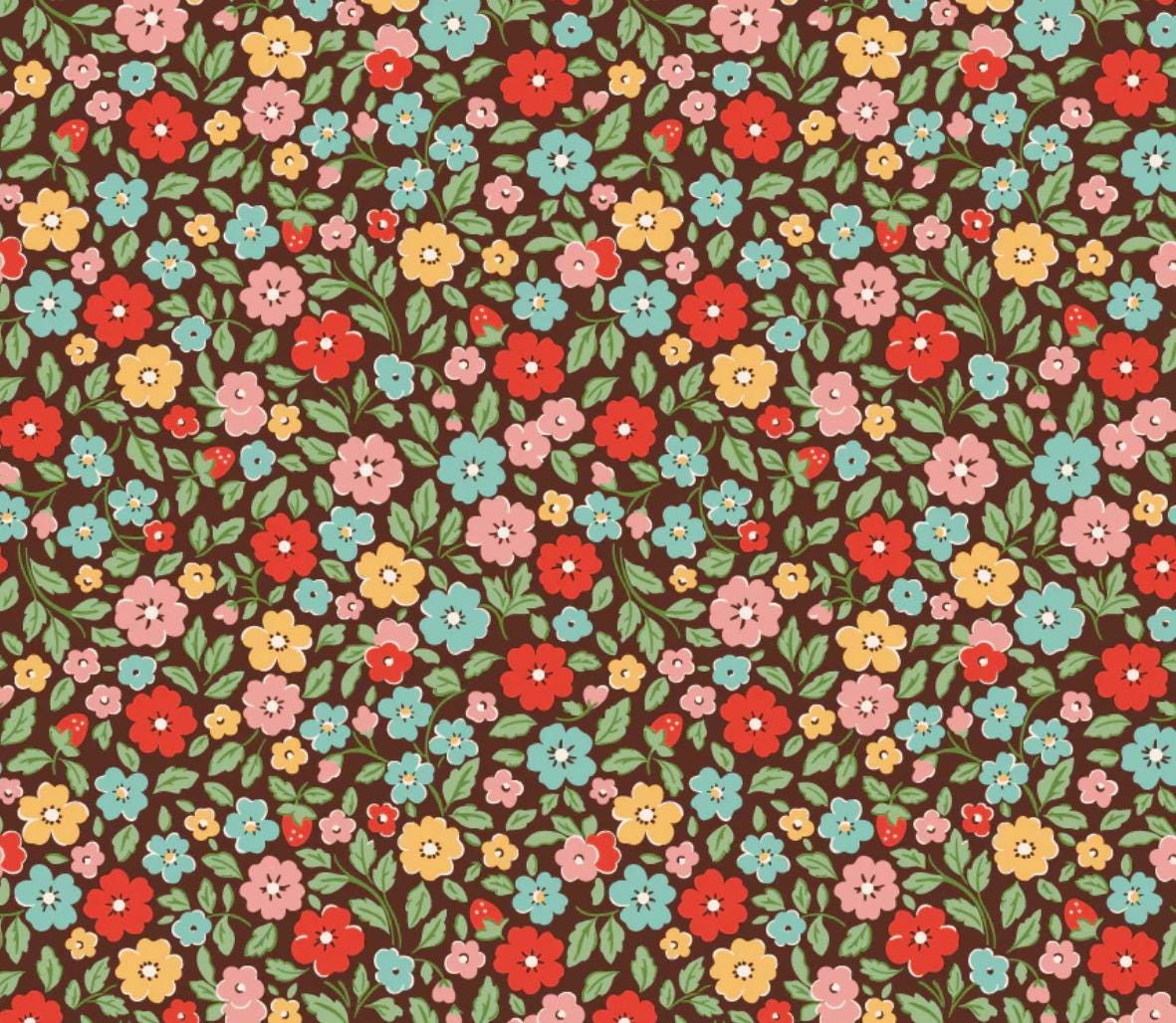 Preorder Poppie country flowers brown farmhouse fancy FH25951 Ships: November 2025 Elea Lutz