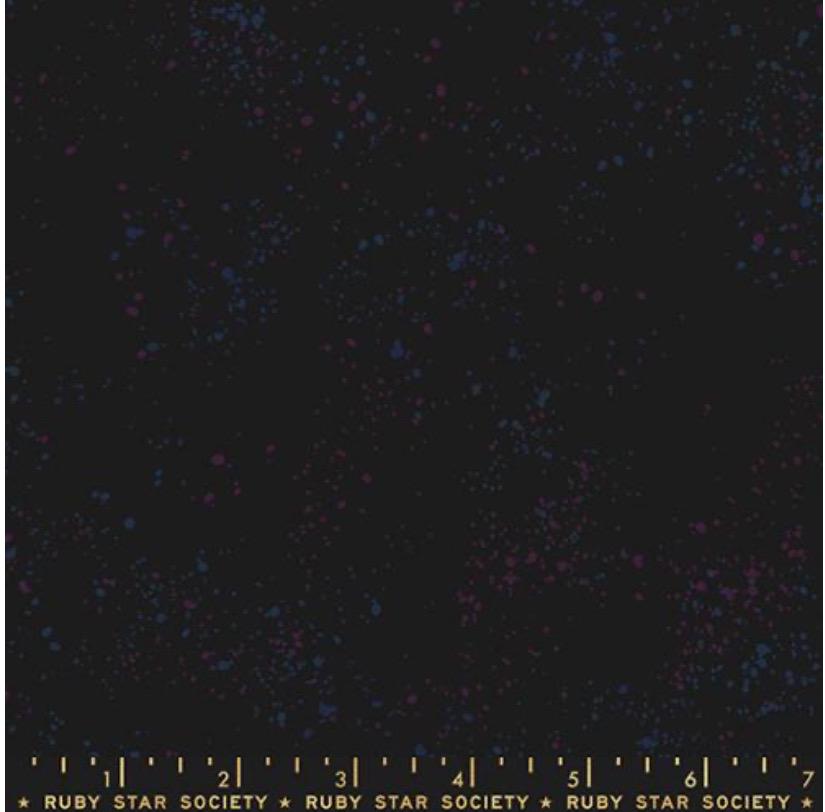 Speckled Metallic Galaxy black RS5027 103 Ruby Star | In stock - Blender - Rashida Coleman Hale