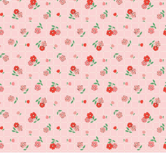 Preorder Poppie Cotton tea towel pink farmhouse fancy FH25957 Ships: November 2025 Elea Lutz